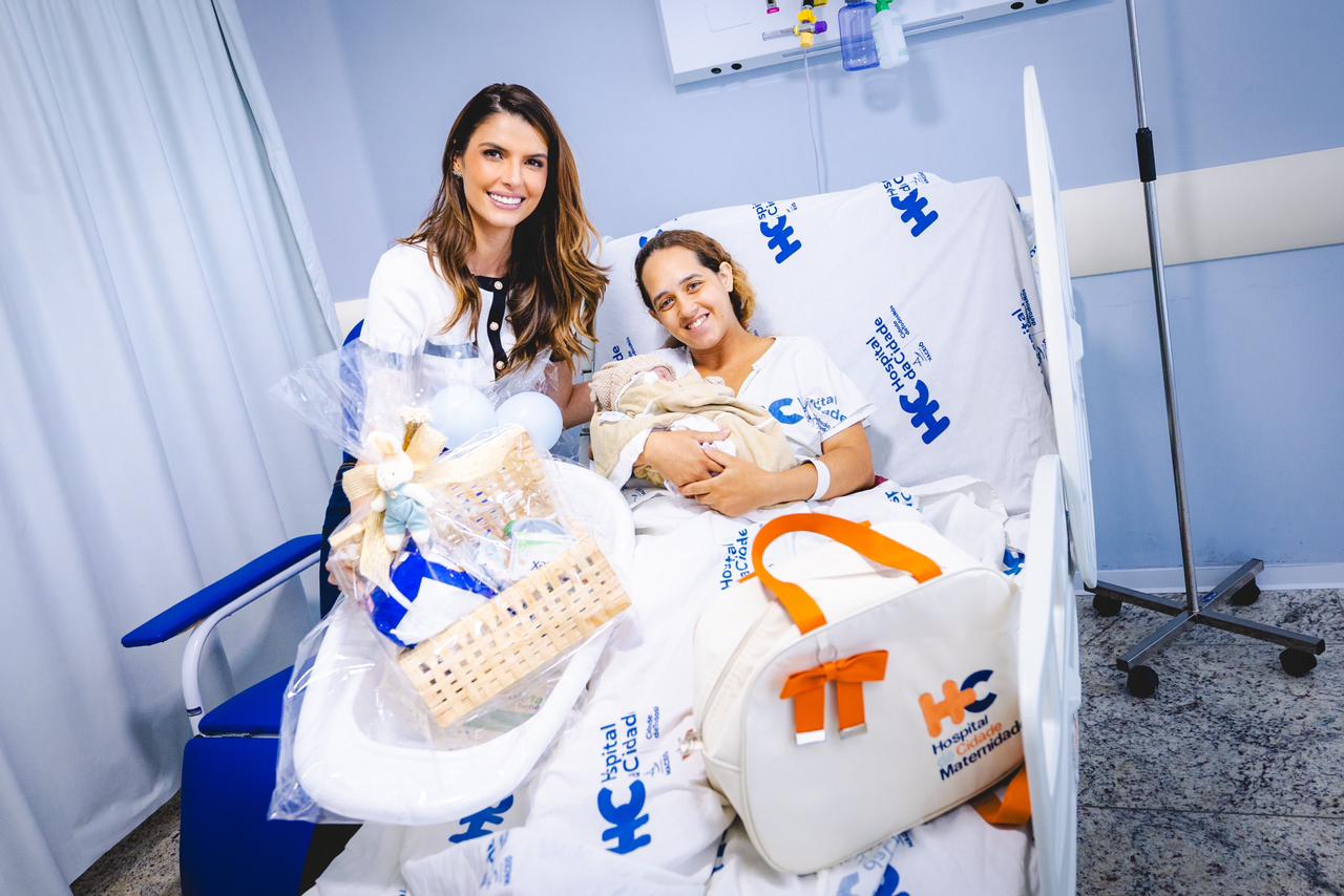 Marina Candia garante maior suporte para mães atendidas no HC, com novos kits maternidade
